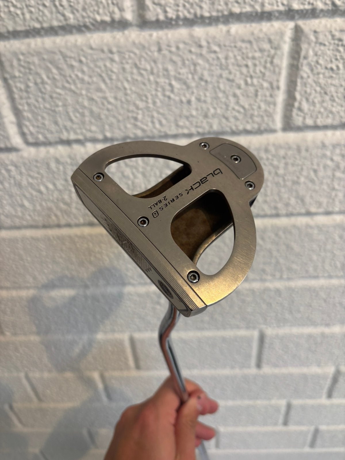 Odyssey Black Series 2-Ball Putter | 33 Inch | Linkshandig