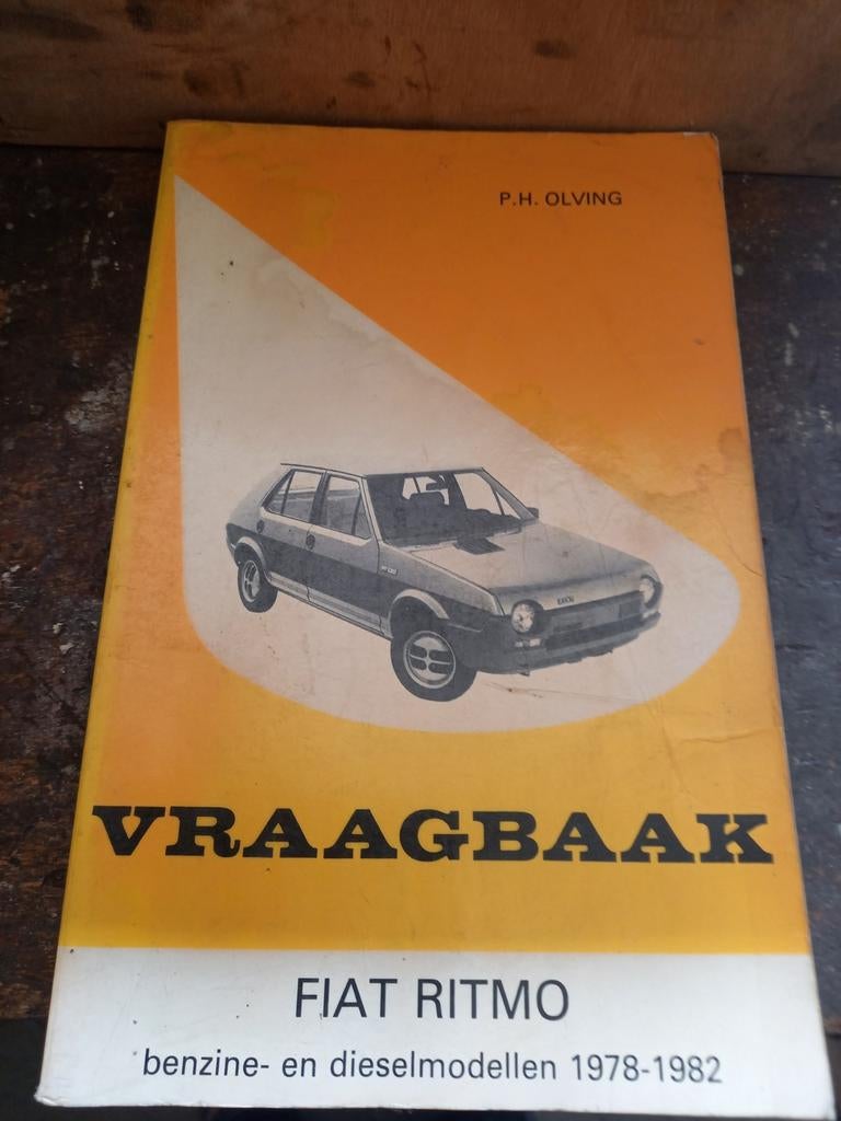 Dikke Vraagbaak FIAT RITMO vanaf 1978, Ophalen of Verzenden