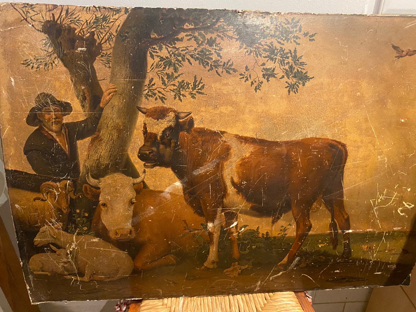 Schilderij Paulus Potter !!, Ophalen of Verzenden, Dieren