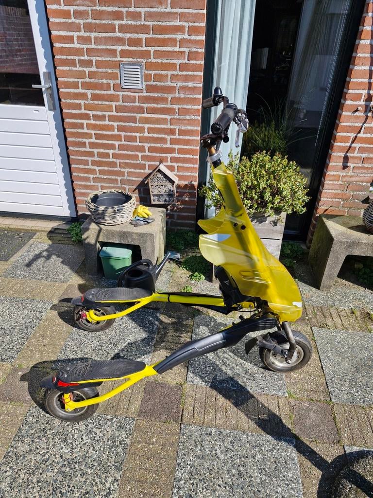 Electrische Trikke (3 wiel carver step) 48v met kenteken, Fietsen en Brommers, Ophalen, Elektrische step (E-scooter)