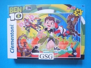 Ben 10 24 st nr. 24498-01, Hobby en Vrije tijd, Ophalen, Minder dan 500 stukjes, Nieuw