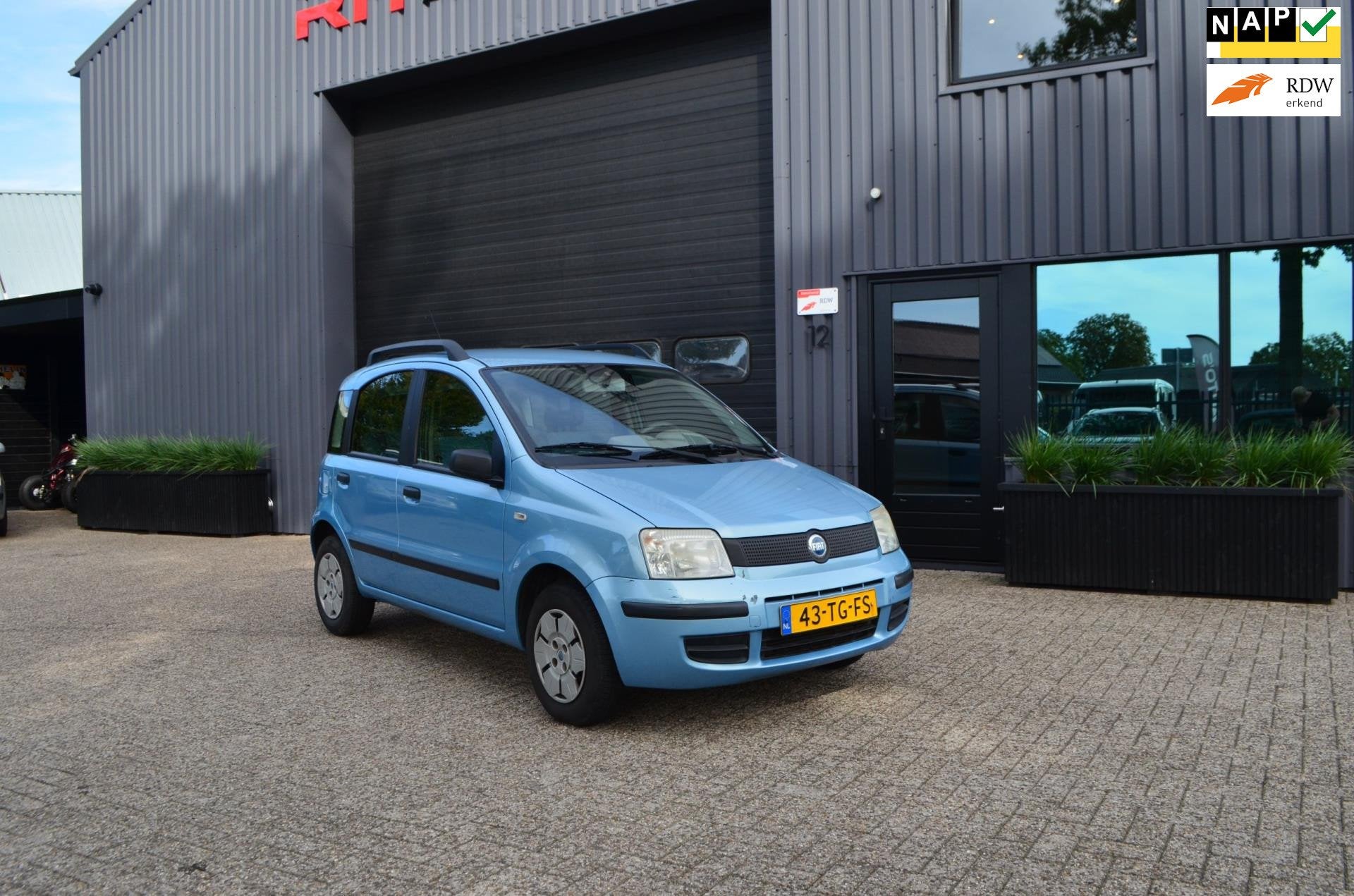 Fiat Panda 1.1 Young | Airco | Nieuwe APK | Trekhaak, Auto's, Fiat, Voorwielaandrijving, Origineel Nederlands, Bedrijf, Handgeschakeld
