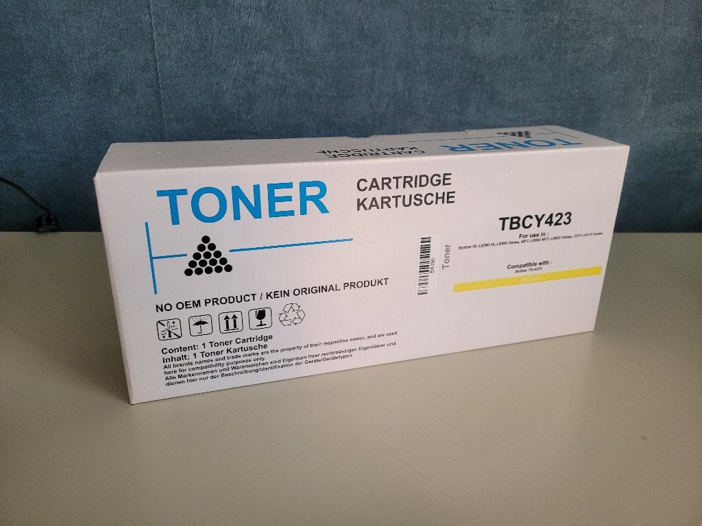 Toner voor Brother TN423Y, kleur: geel, Ophalen of Verzenden, Nieuw, Toner, Huismerk