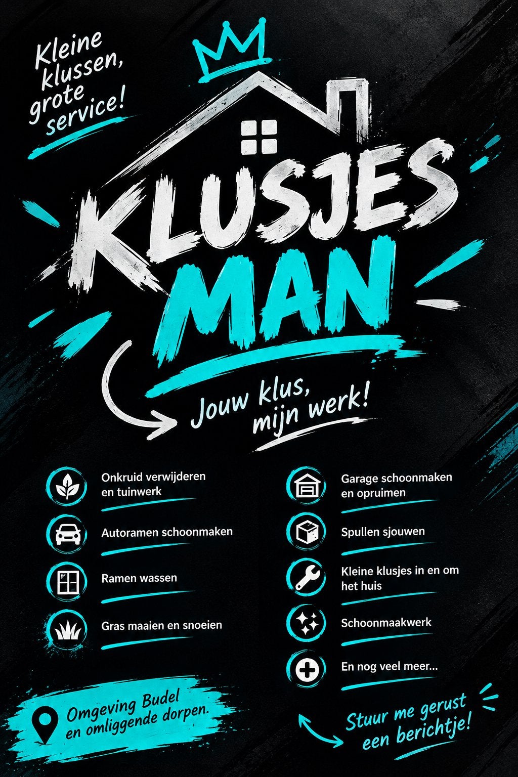 KLUSJESMAN | Kleine klussen, grote service!, Fietsen en Brommers, Ophalen of Verzenden