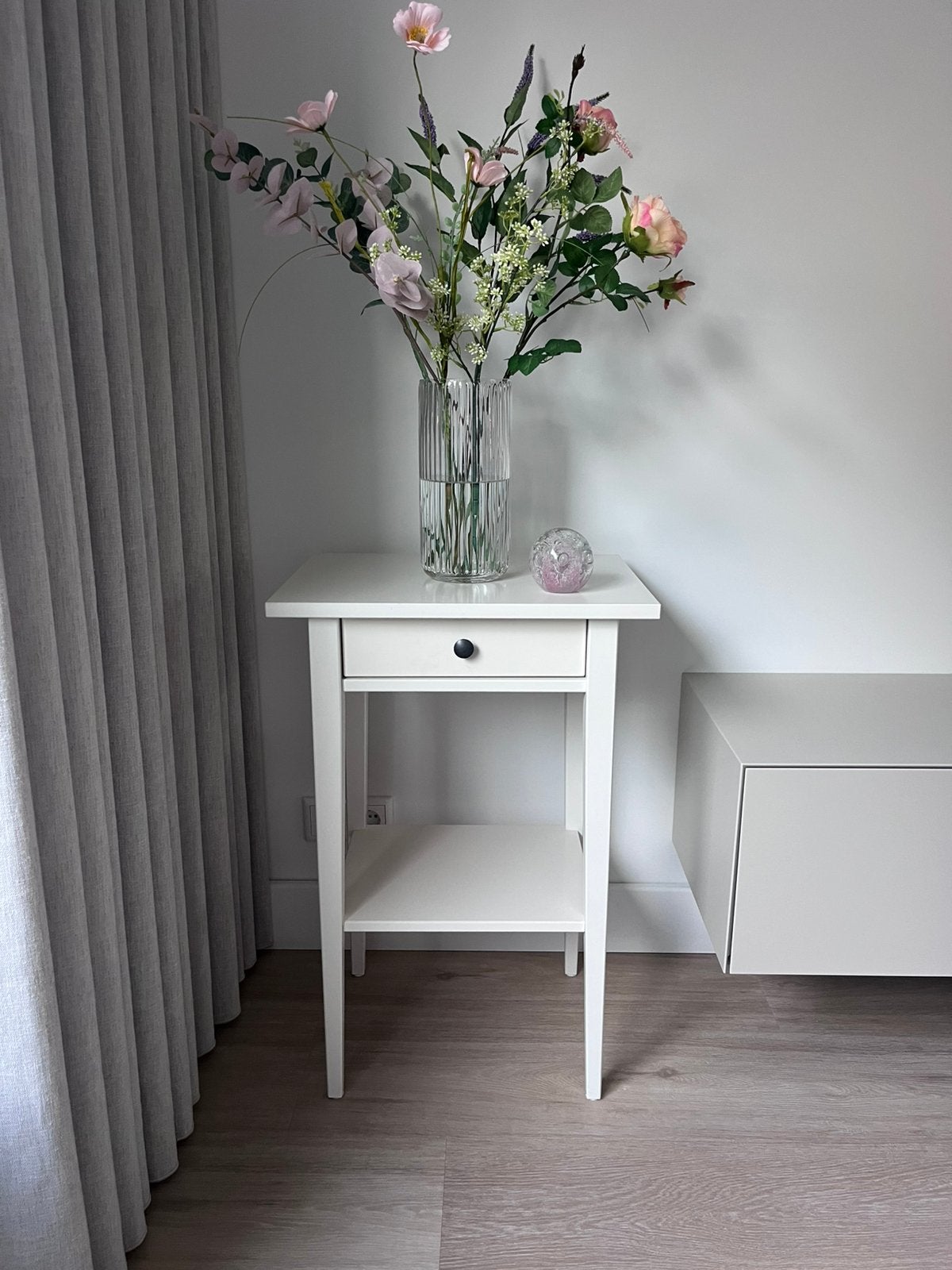 Bijzettafel tafeltje side table kastje, Ophalen, Gebruikt
