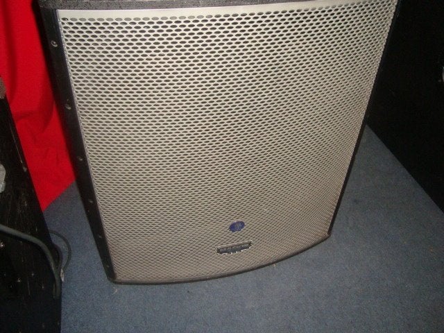 Gebruikt: Mackie complete passieve PA set S1108, Audio, Tv en Foto, Speakerset, Ophalen, 150 watt of meer, Overige merken