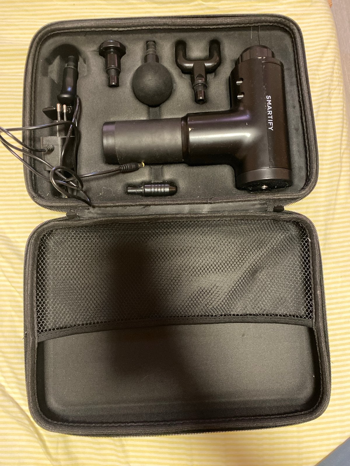 Smartify Massage Gun - Diepe Weefsel Percussie Massager, Ophalen of Verzenden, Zo goed als nieuw, Apparaat