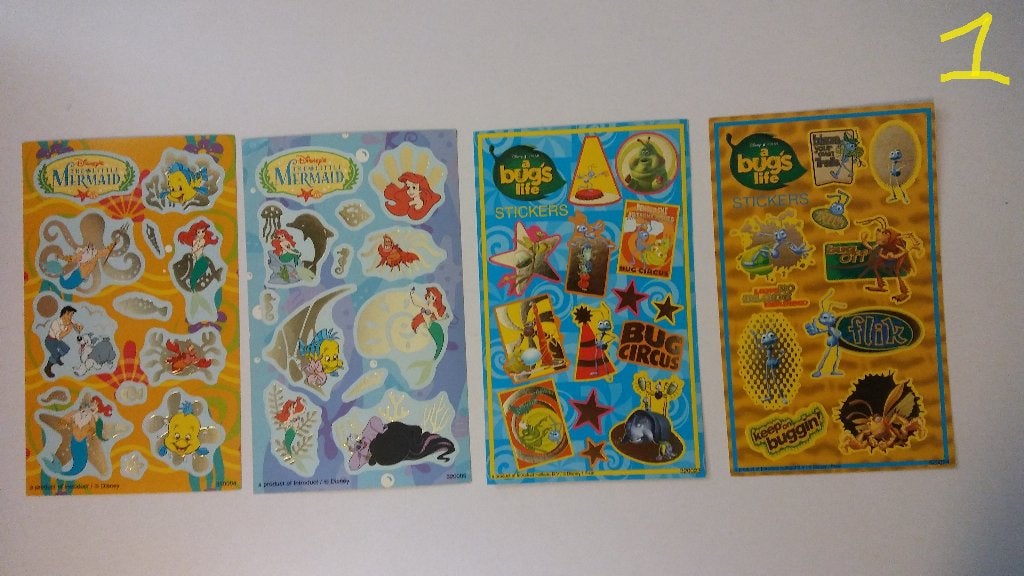 Luizenleven Leeuwenkoning Disney stickervelletjes stickers, Ophalen of Verzenden, Zo goed als nieuw, Strip of Tekenfilm