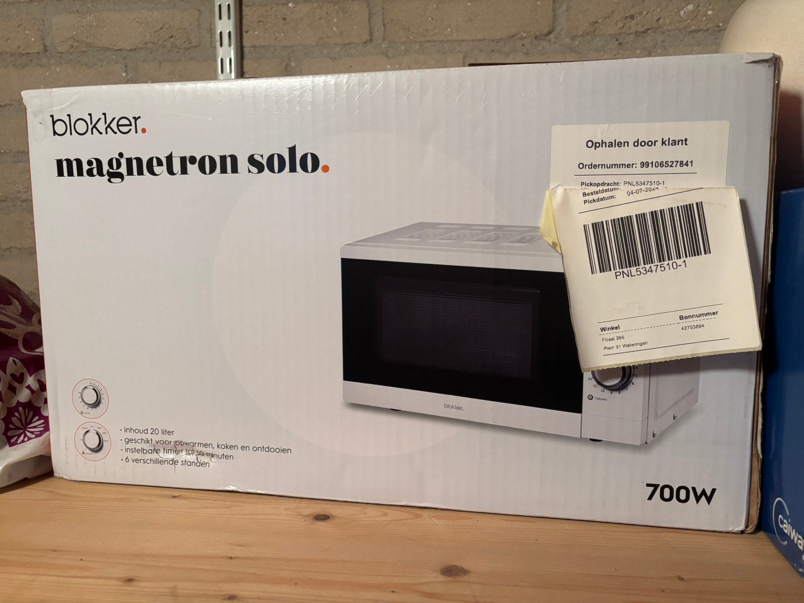 simpel bedienbare magnetron uit 2024, Witgoed en Apparatuur, Magnetrons, Ophalen of Verzenden, Zo goed als nieuw