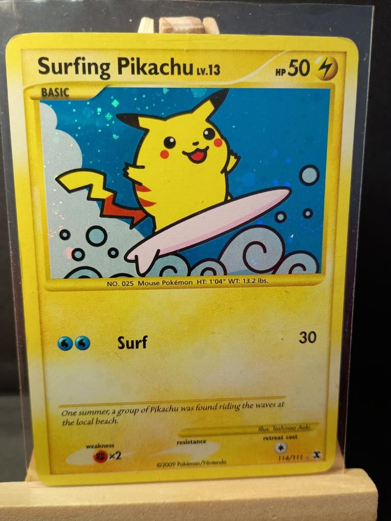 Pokemon pikachu 114, Ophalen of Verzenden, Zo goed als nieuw