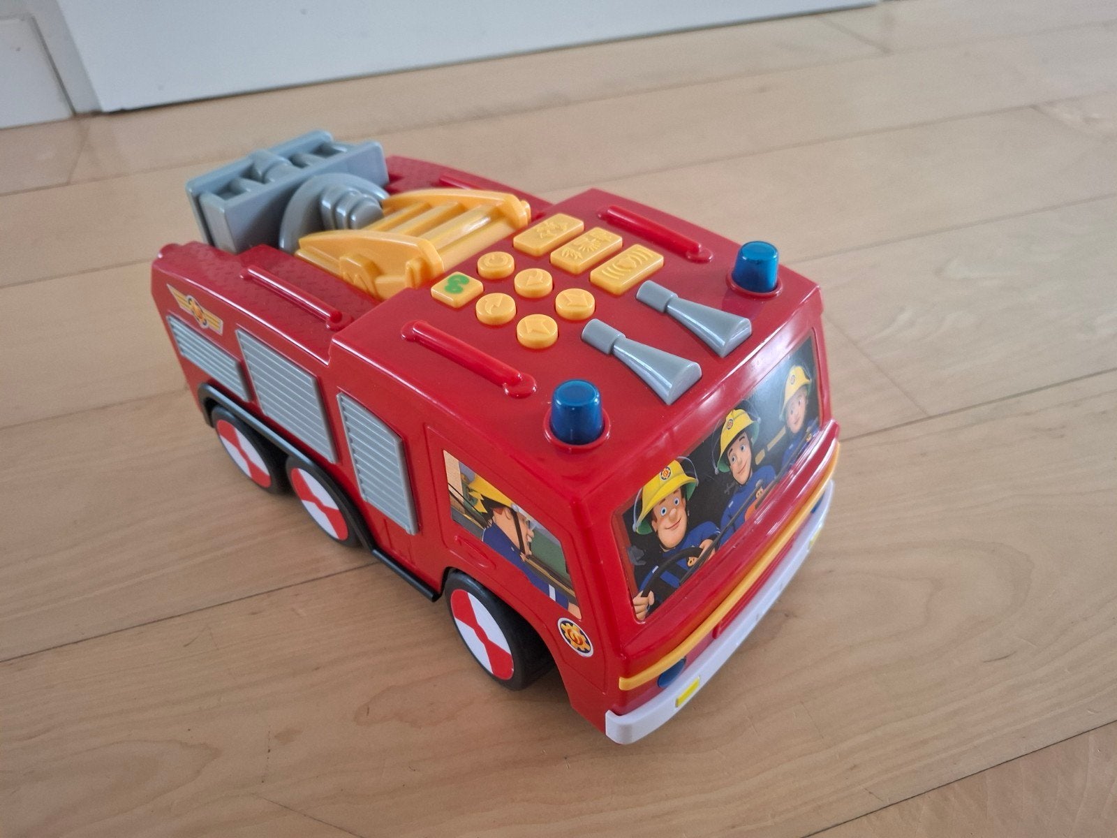 Brandweerman Sam Dickie Toys Super Tech Jupiter, Ophalen of Verzenden, Zo goed als nieuw
