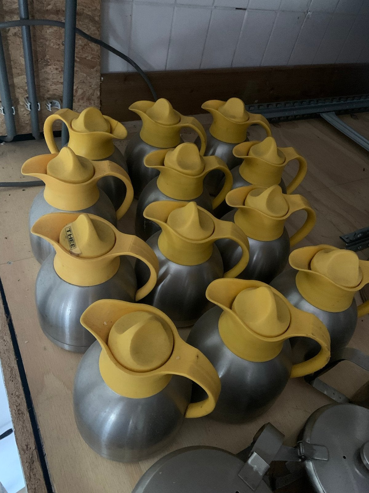 Partij thermoskannen voor thee en koffie, Ophalen of Verzenden, Gebruikt