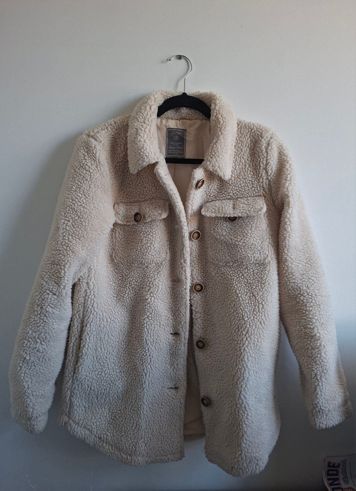 Geisha teddy jas - Zo goed als nieuw, Geisha, Beige, Ophalen of Verzenden, Zo goed als nieuw