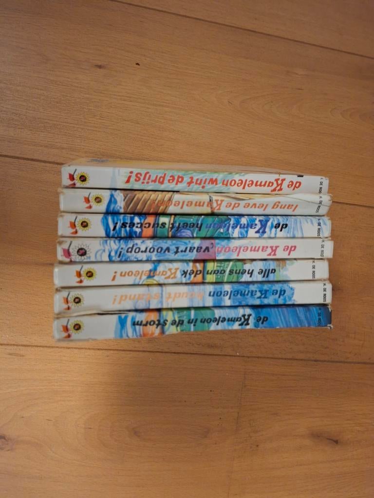 De Kameleon boeken - Set van 7 delen, Boeken, Ophalen of Verzenden, Gelezen, H. de Roos, Fictie algemeen