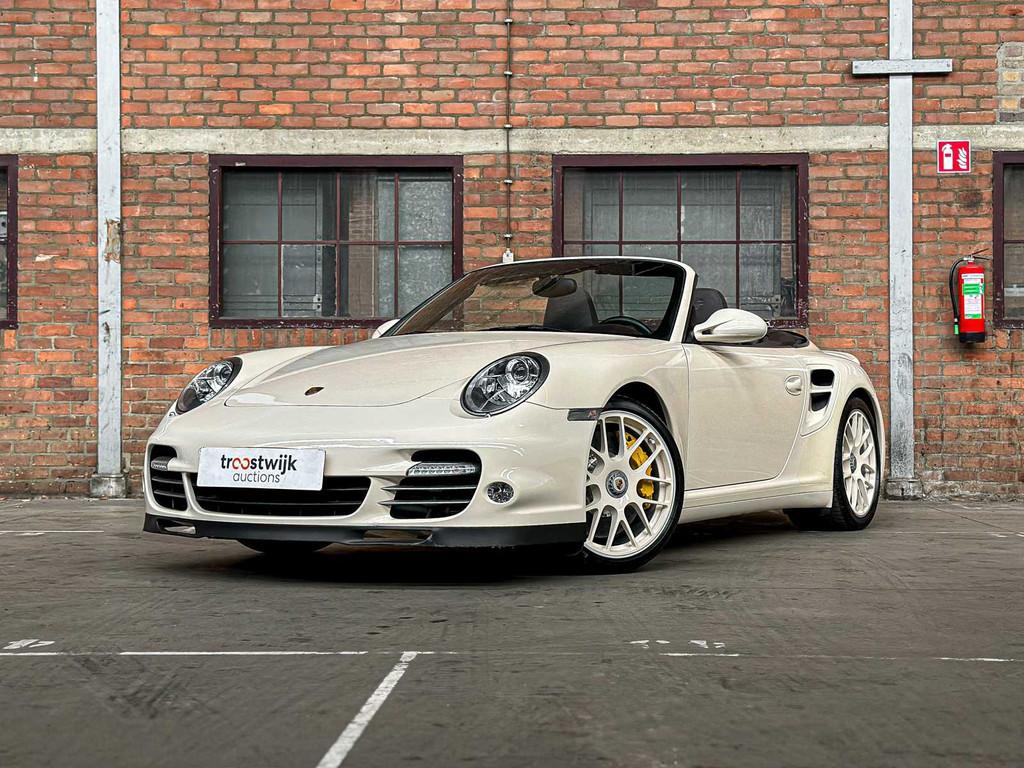 Porsche 911 Turbo Cabriolet 997.2 3.8 TT 500pk 2010 -Hardtop, Auto's, Porsche, Automaat, Gebruikt, Cabriolet, Bedrijf