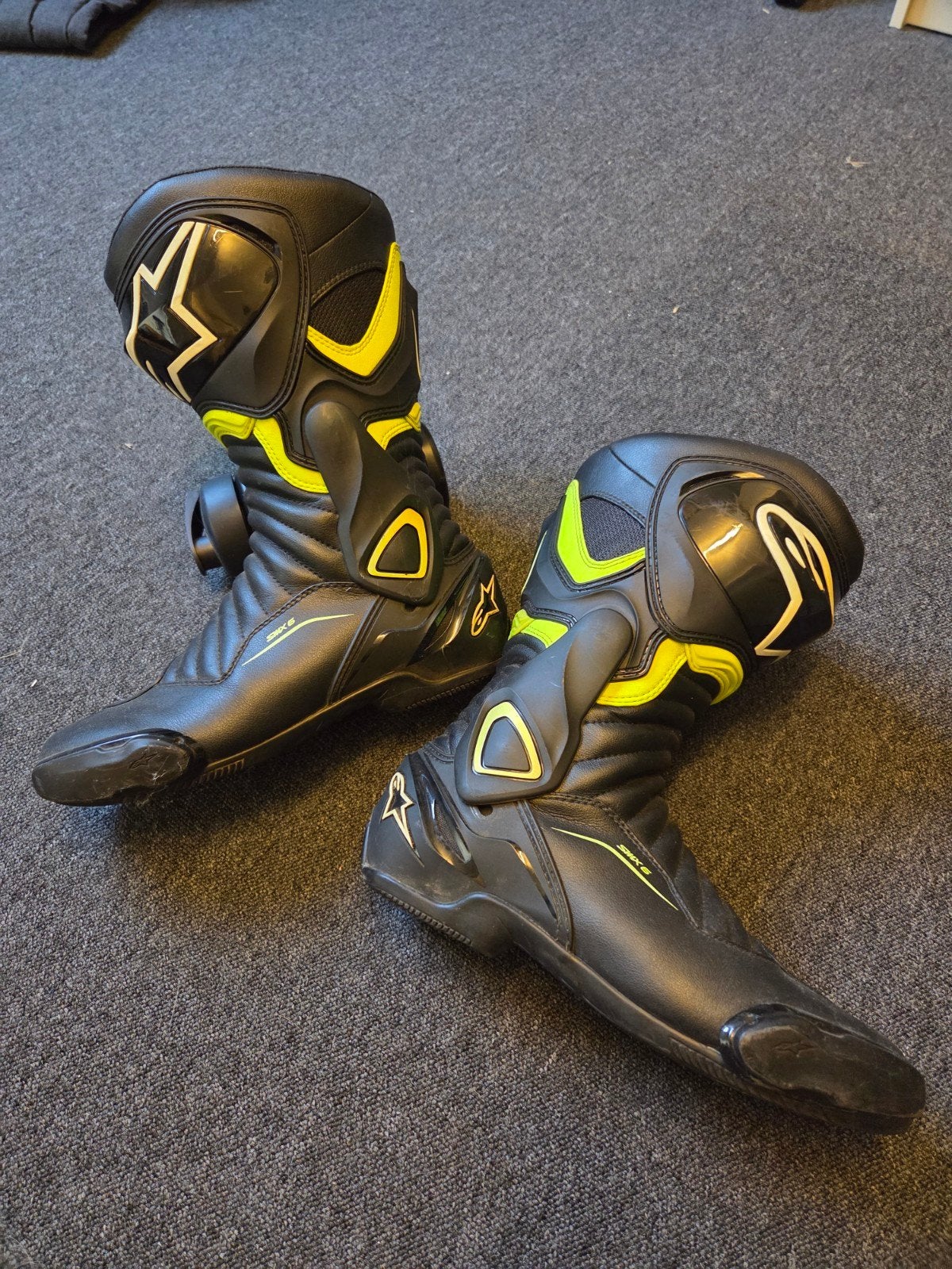 Alpinestars SMX 6 V2 motorlaarzen - Zwart/Geel, Heren, Ophalen of Verzenden, Alpinestars, Laarzen