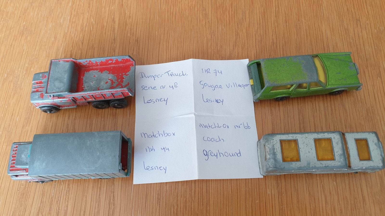 lesney autootjes retro, Ophalen of Verzenden, Gebruikt, Auto