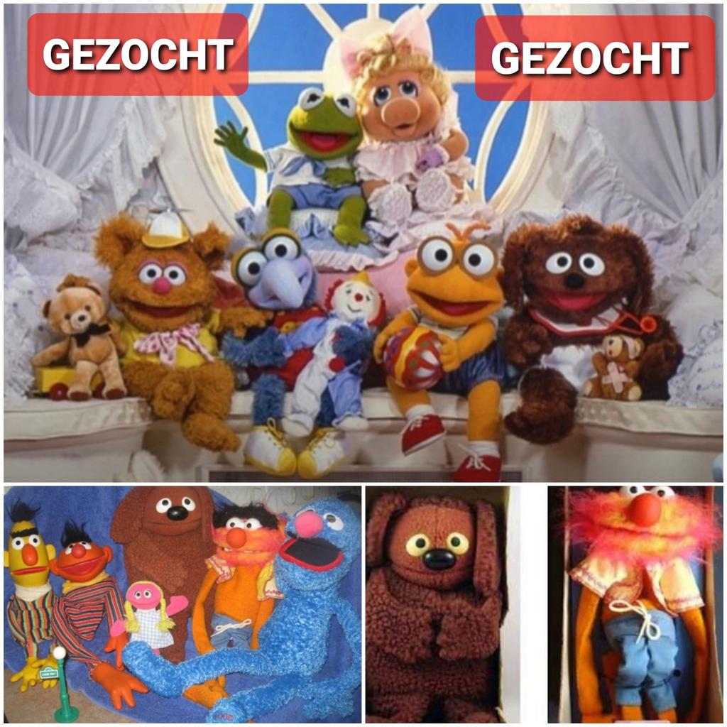 Gezocht Muppets verzameling, Ophalen of Verzenden, Pop