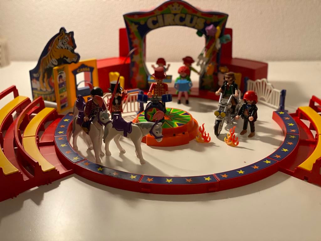 Playmobil Circus Speelset - Compleet met Figuren en Dieren, Ophalen of Verzenden, Zo goed als nieuw