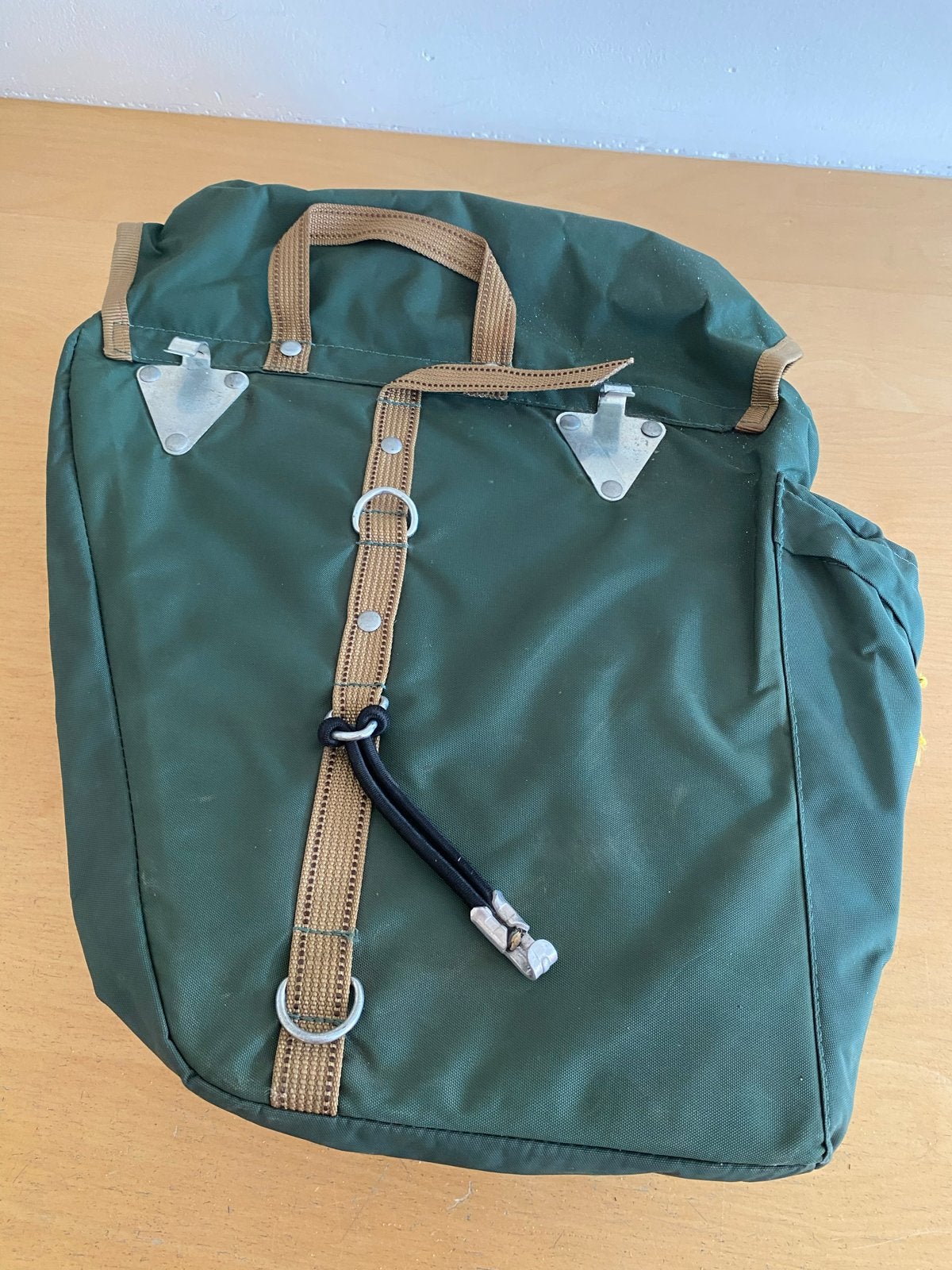 Vintage Karrimor fietstas - Groen, Fietsen en Brommers, Fietsaccessoires | Fietstassen, Ophalen, Gebruikt