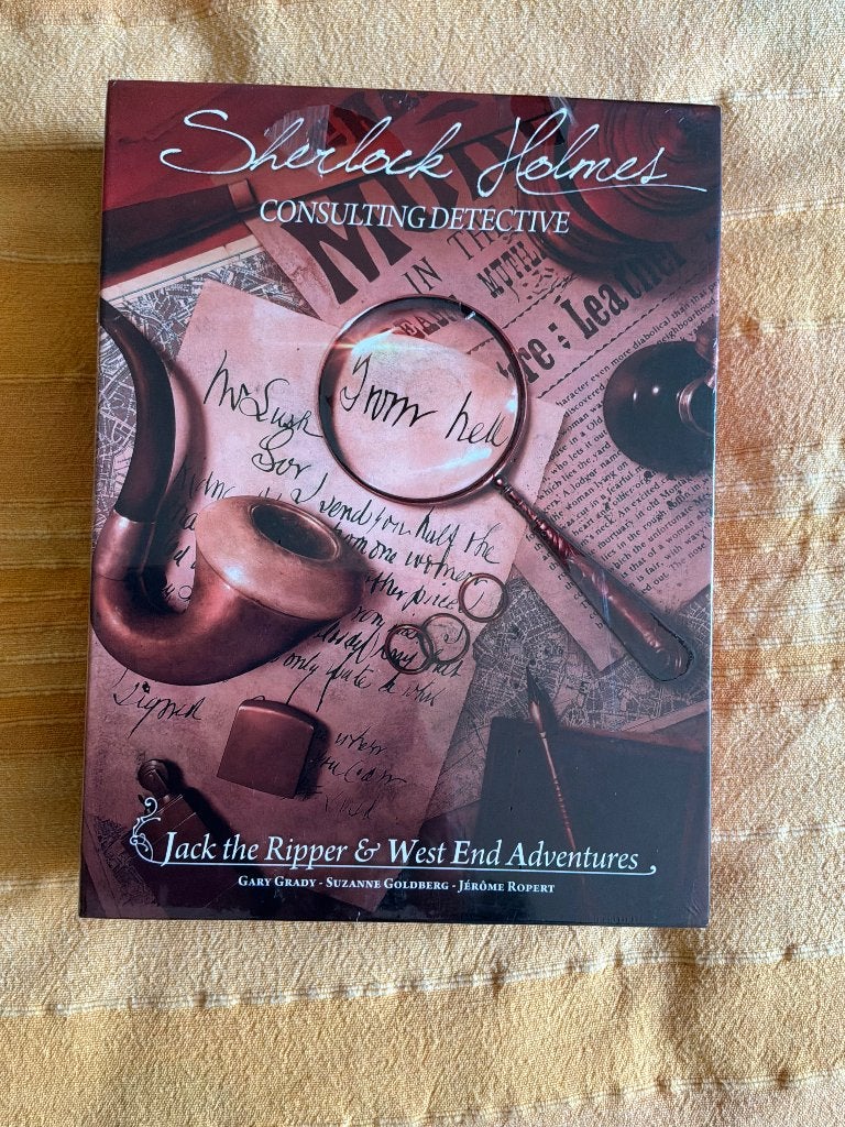 Bordspel Sherlock Holmes, 3 verschillende, Hobby en Vrije tijd, Gezelschapsspellen | Bordspellen, Vijf spelers of meer, Ophalen of Verzenden