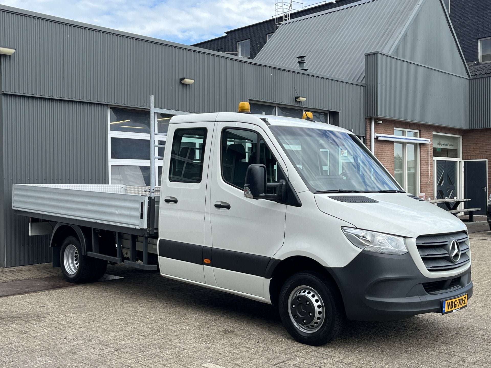 Mercedes-Benz Sprinter 514 CDI DC open laadbak Trekhaak 3500, Auto's, Bestelauto's, Bedrijf, Te koop, ABS, Airconditioning, Alarm