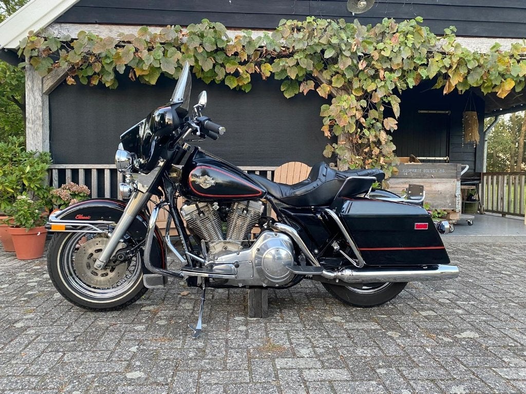 Mooie Harley Davidson Electra Glide Classic 1987, 2 cilinders, Occasion, 1340 cc, Particulier