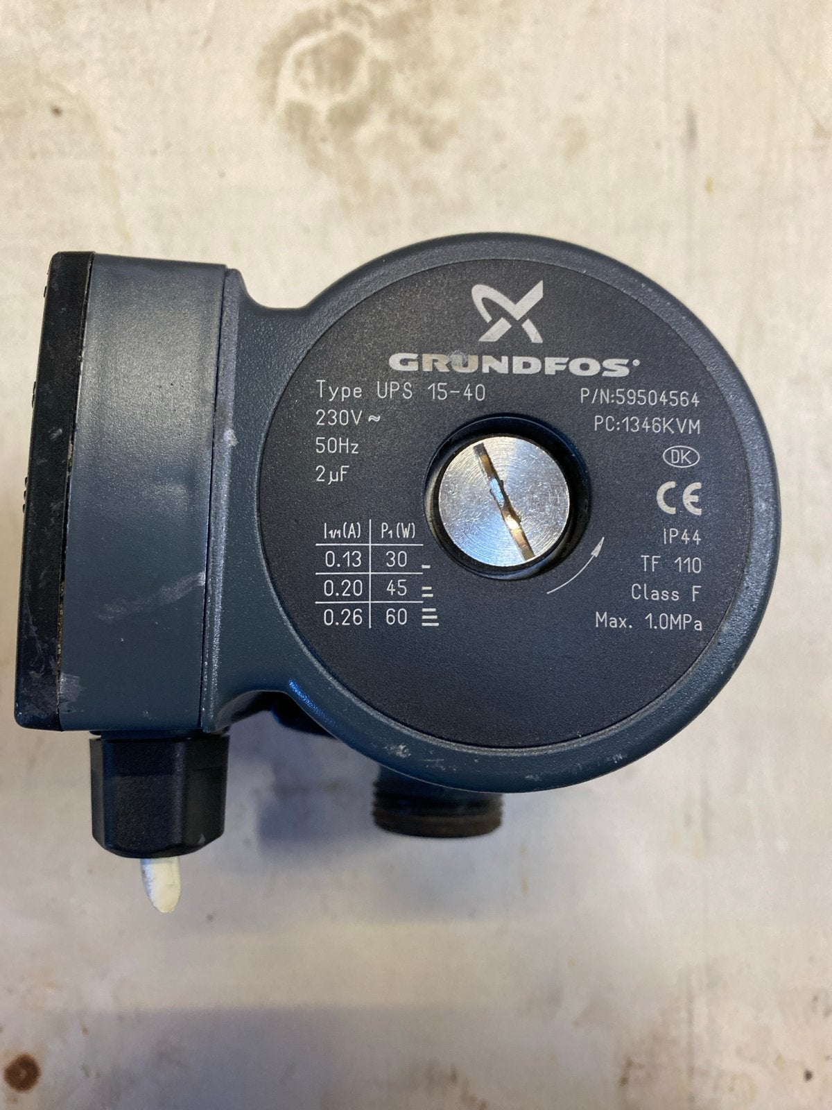 Grundfos UPS 15-40 Circulatiepomp - Zo goed als nieuw, Ophalen of Verzenden, Gebruikt