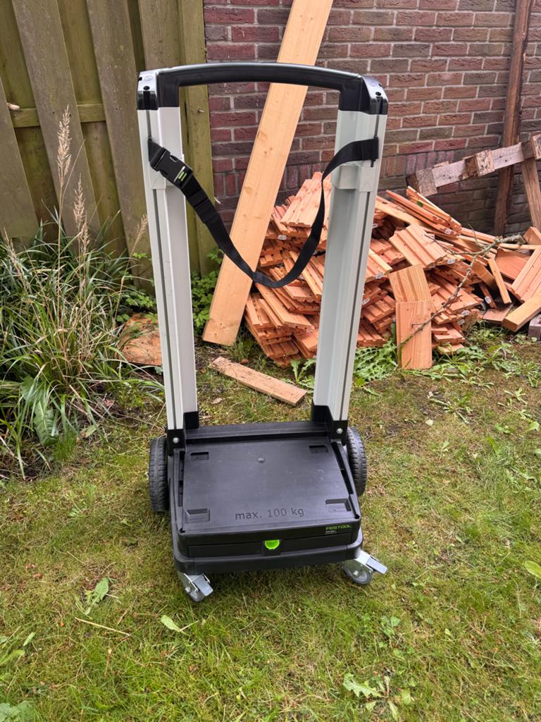 Festool SYS-Roll 100 Transportkar - Zo goed als nieuw, 100 liter of meer, Ophalen of Verzenden, Zo goed als nieuw, Transportkar