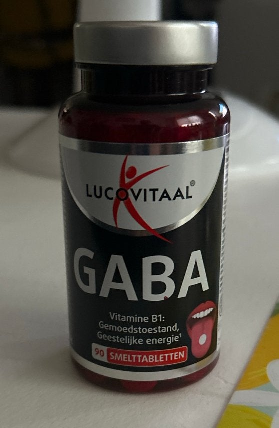 Lucovitaal GABA Vitamine B1 Smelttabletten - 90 stuks, Ophalen of Verzenden, Zo goed als nieuw, Poeder of Drank