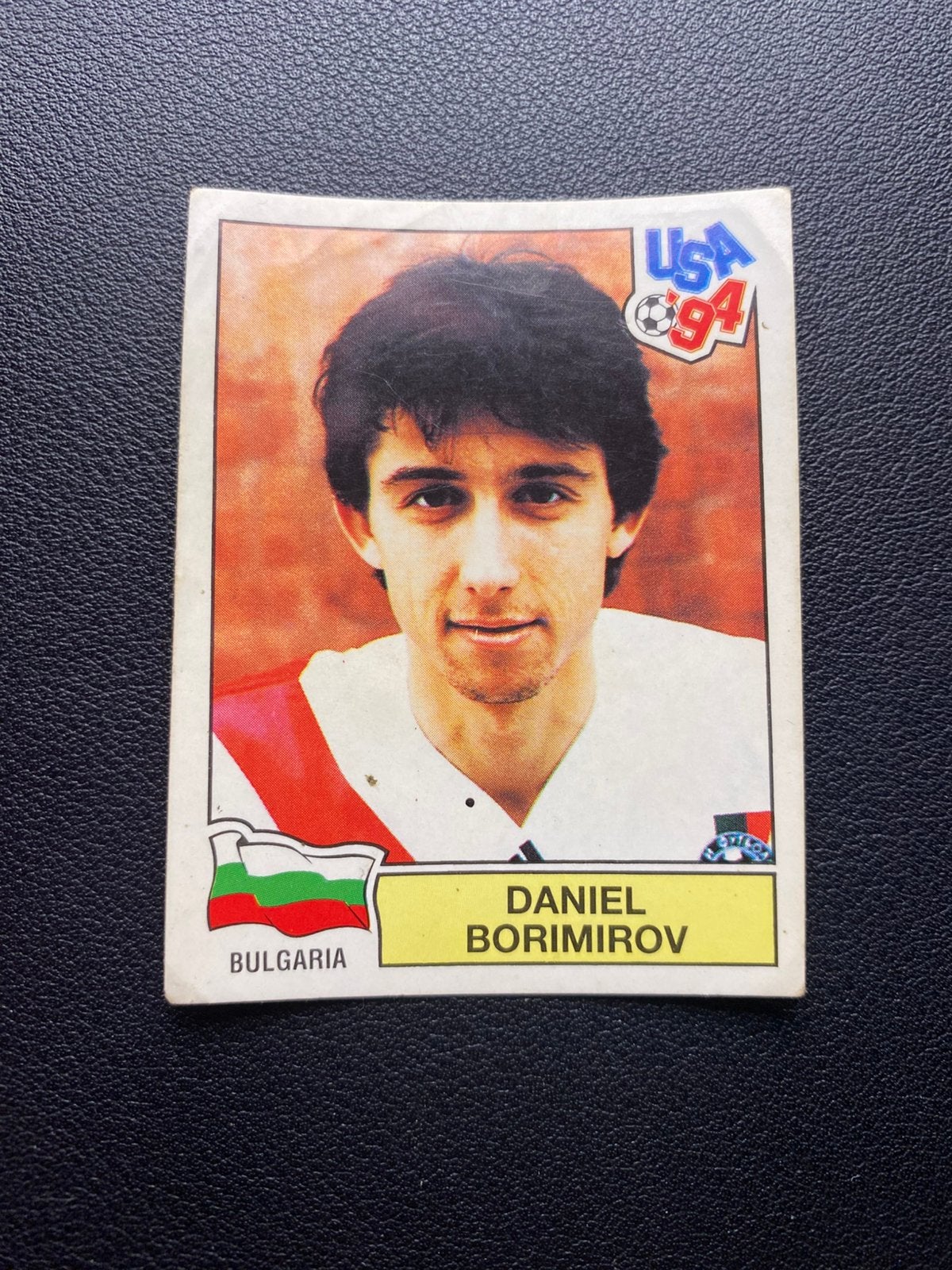 Daniel Borimirov - Bulgarije - Panini WK 1994, Ophalen of Verzenden, Zo goed als nieuw, Buitenlandse clubs, Poster, Plaatje of Sticker