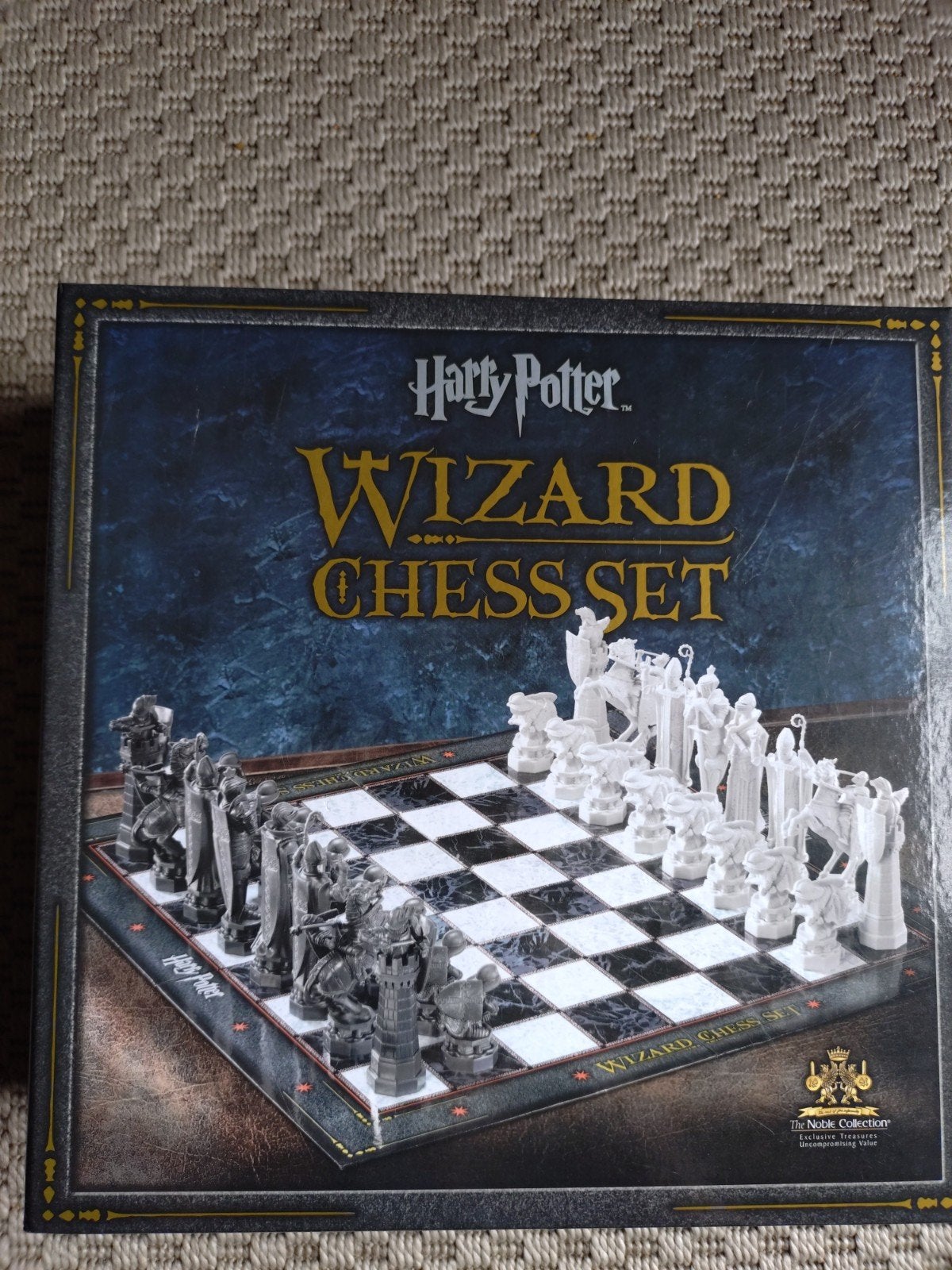 Harry Potter Wizard Chess set compleet, Een of twee spelers, Ophalen, Zo goed als nieuw, The Noble Collection