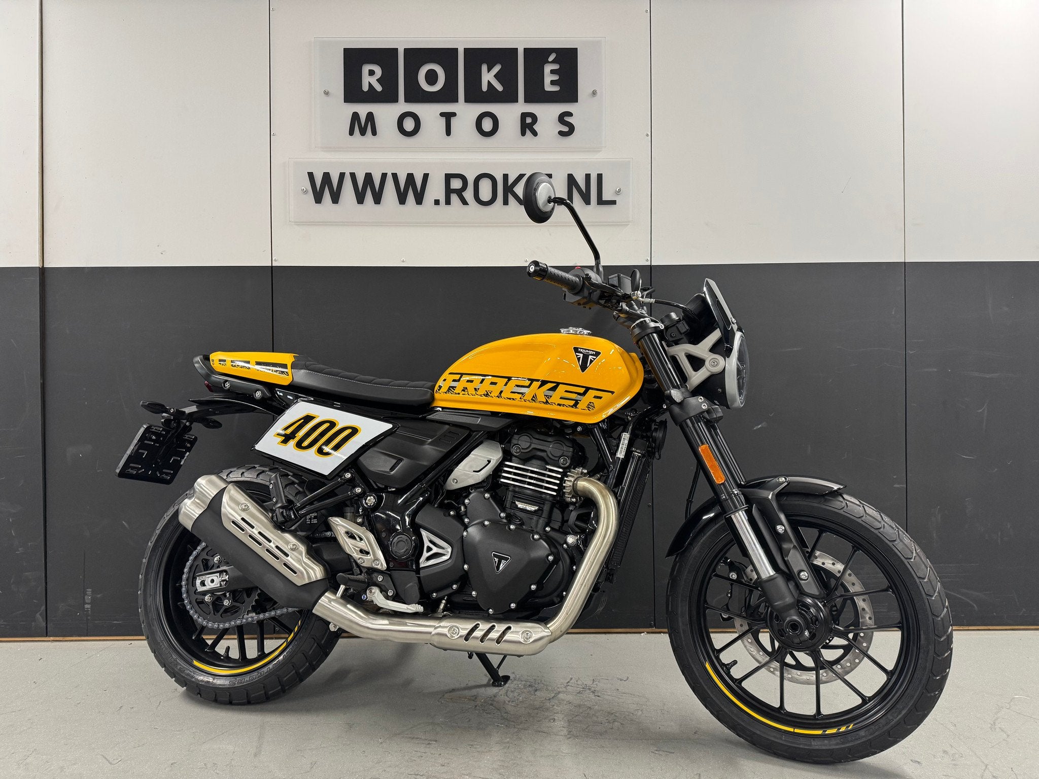 Triumph TRACKER 400 (bj 2026), Motoren, Motoren | Triumph, 400 cc, Bedrijf, Toermotor