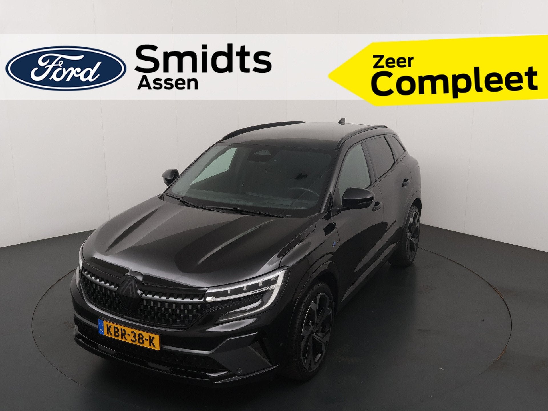 Renault Austral 1.2 E-Tech full hybrid 200 Iconic Esprit Alp, Gebruikt, 1199 cc, Alcantara, Zwart