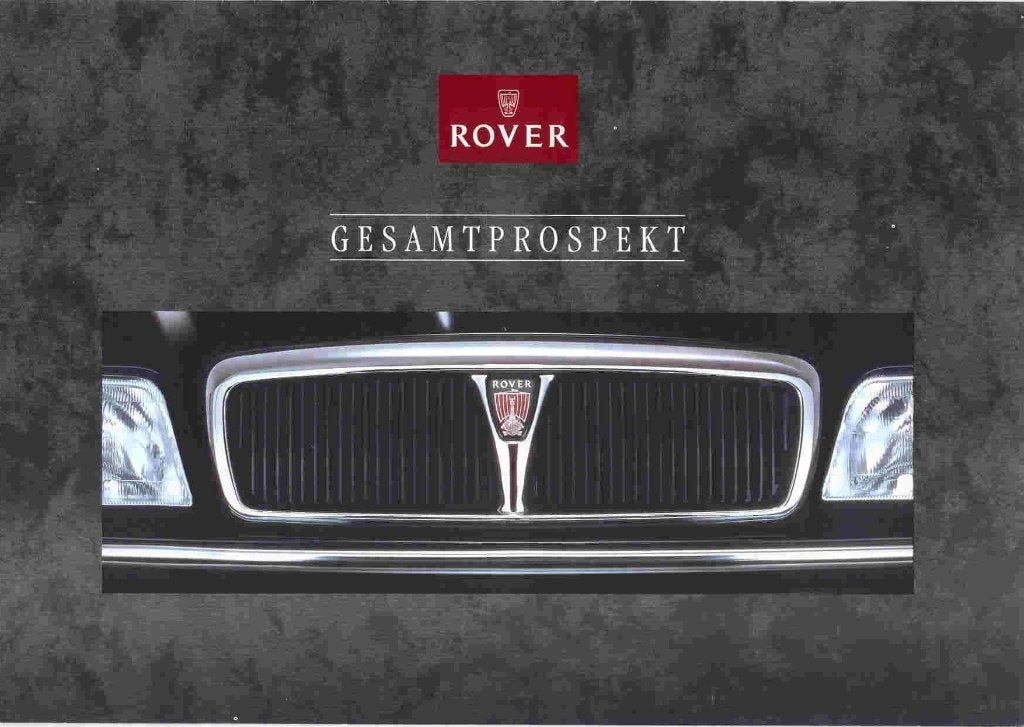 Rover Mini programma 1994 Gesamtprospekt (sept. 1994), Ophalen of Verzenden, Nieuw, Overige merken