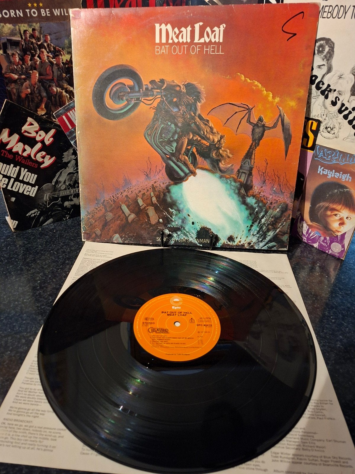 Meat Loaf - Bat Out of Hell       LP (1977), Cd's en Dvd's, Vinyl | Rock, LP, Gebruikt, Overige formaten, Ophalen of Verzenden