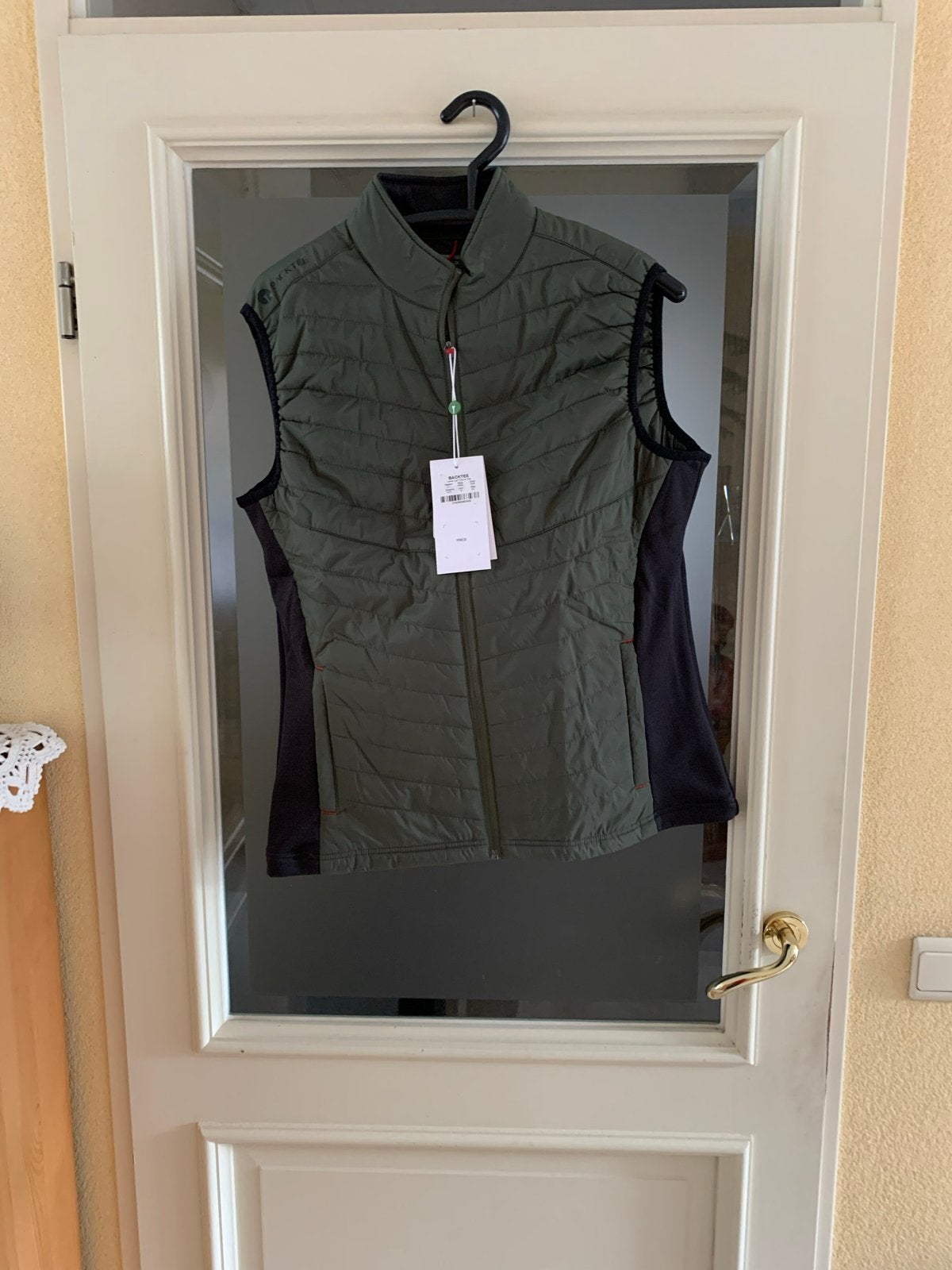 Dames Bodywarmer Backtee Groen Zwart Maat XXL, Kleding | Dames, Ophalen of Verzenden, Nieuw, Maat 46/48 (XL) of groter, Groen
