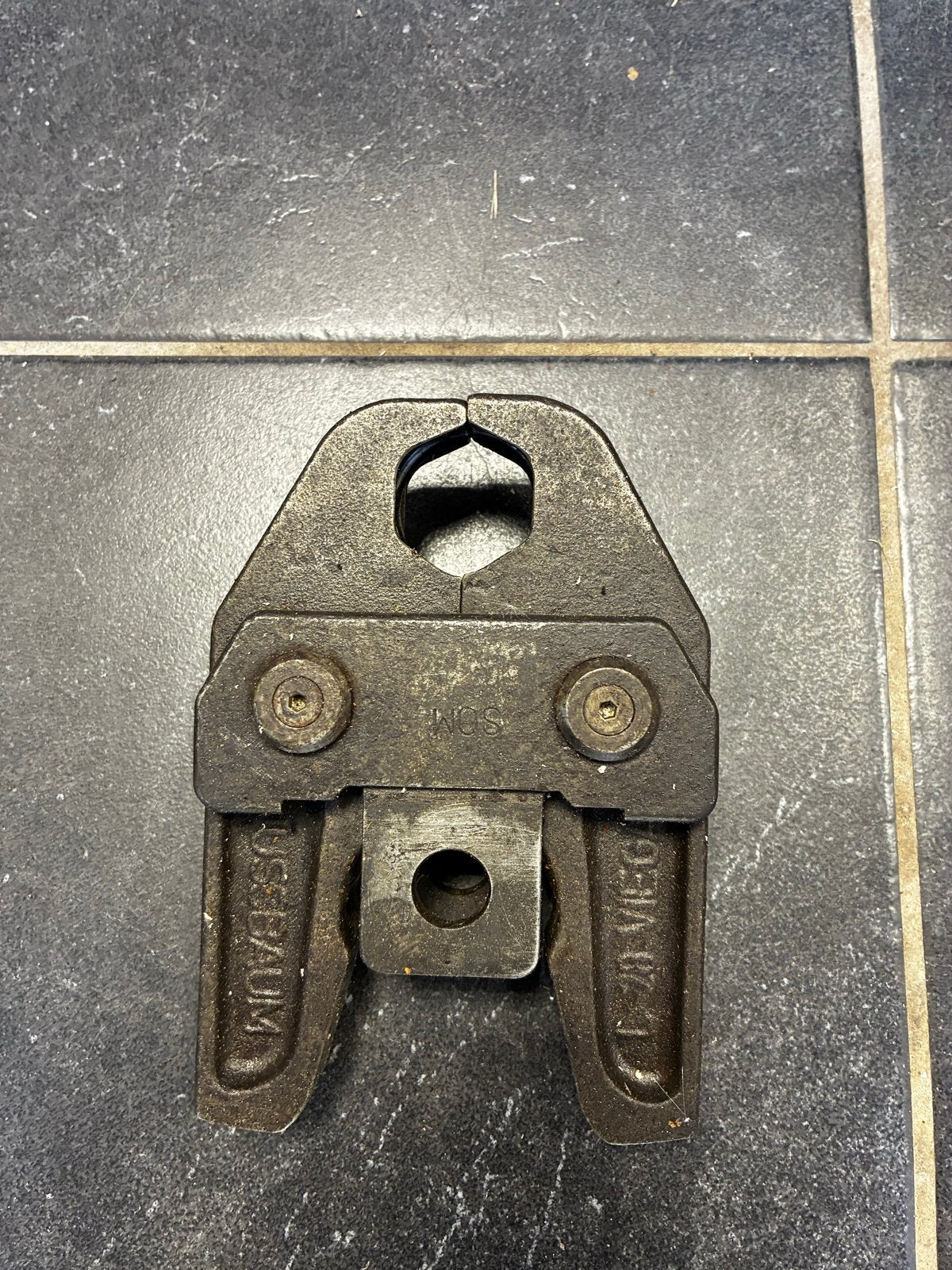 Nussbaum Viega 28mm persbek voor perstang, Ophalen of Verzenden, Gebruikt, Tang, Viega
