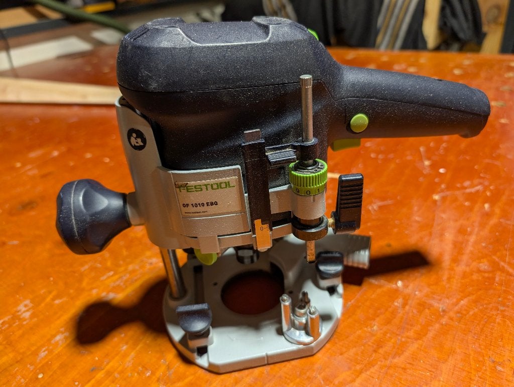 Festool bovenfrees OF 1010 EBQ-plus, Ophalen of Verzenden, Zo goed als nieuw, Bovenfrees, Festool
