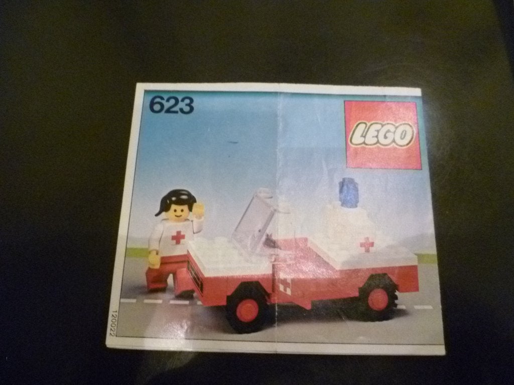 2x Vintage Lego Voorbeeld boekje 623 jaar 1978, Ophalen, Gebruikt, Lego