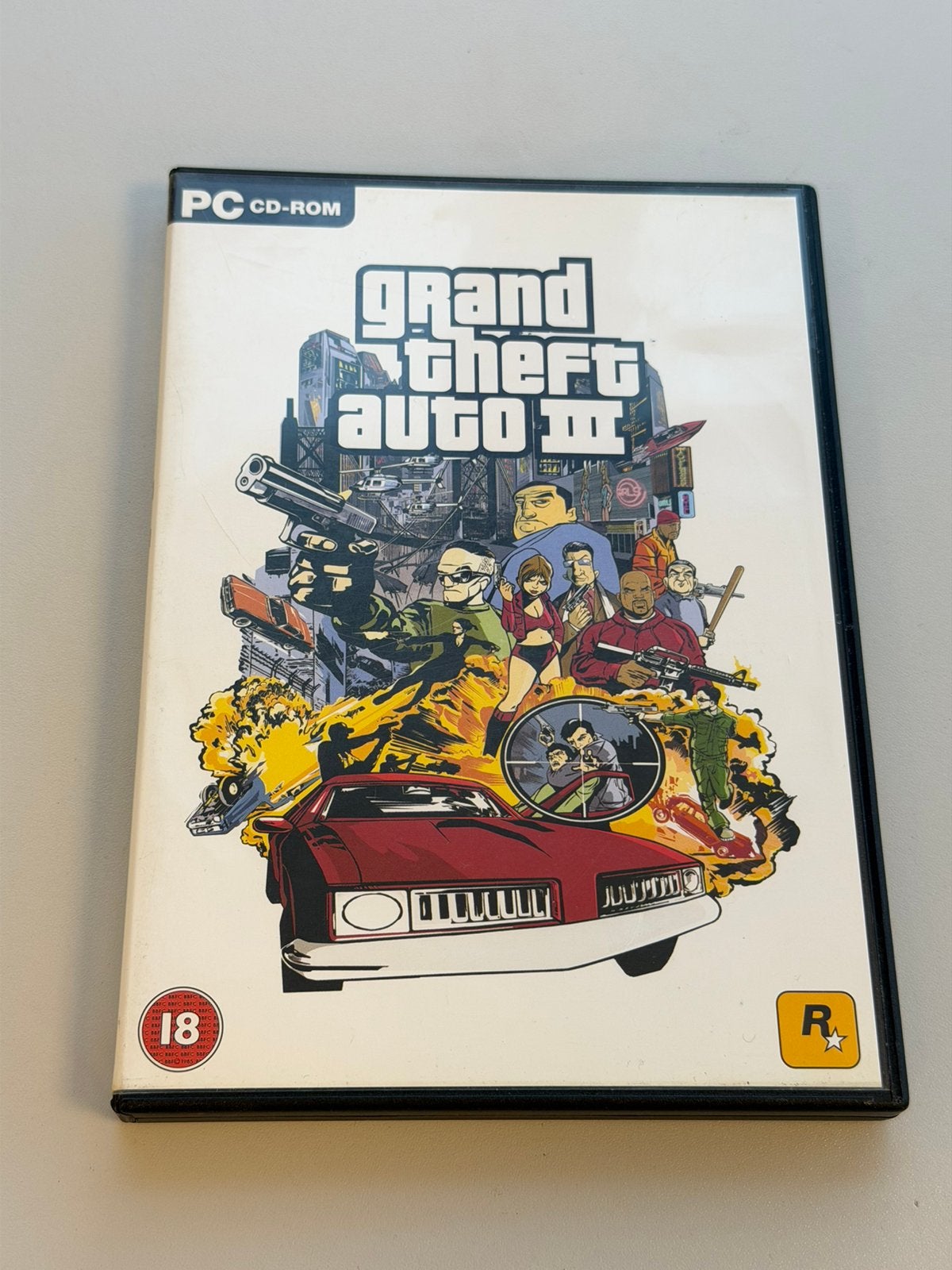 PC CD-ROM Grand Theft Auto III GTA 3 Compleet met boekje map, Avontuur en Actie, Vanaf 18 jaar, 1 speler, Ophalen of Verzenden