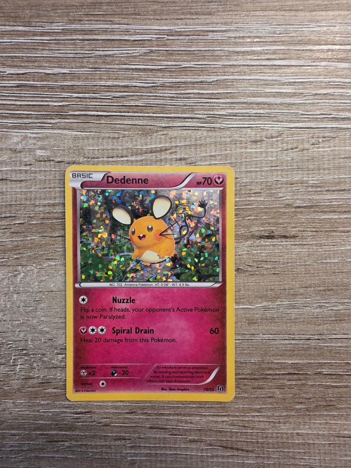 Dedenne 10/12 McDonald's 2016, Ophalen of Verzenden