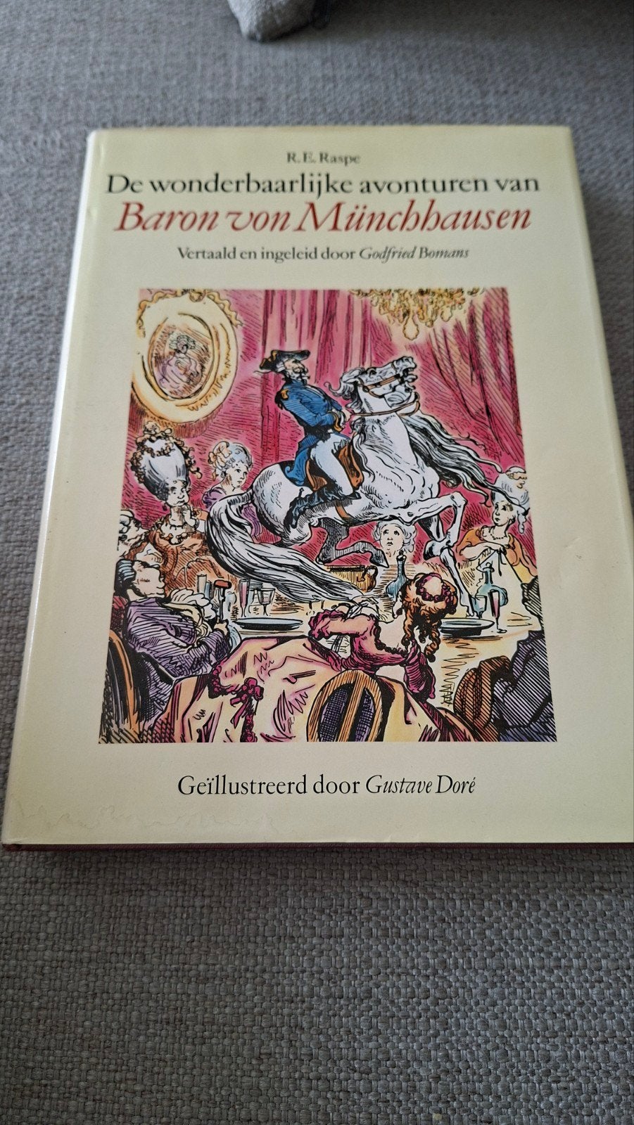De wonderlijke avonturen van Baron van Munchhausen, Ophalen of Verzenden, Zo goed als nieuw, R.E Raspe