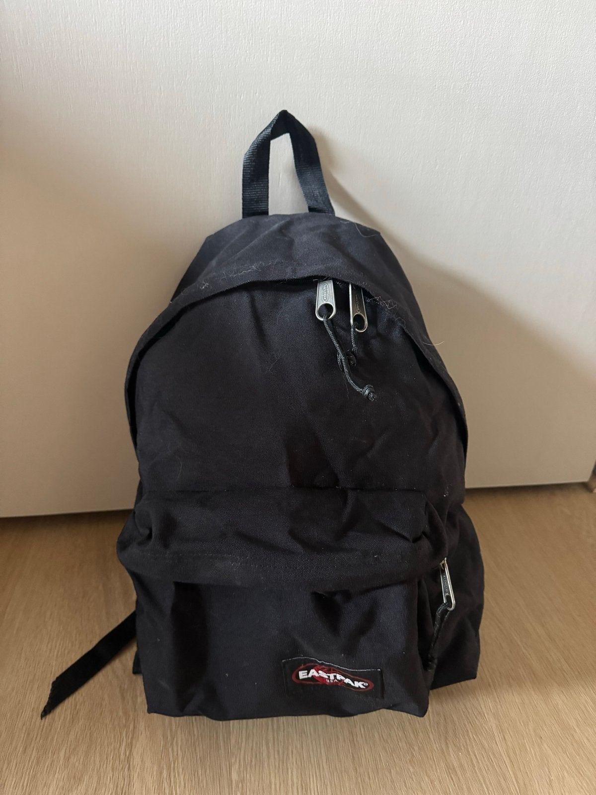 Eastpak Padded Pak'r rugzak - Zwart, Ophalen of Verzenden, Gebruikt, 25 tot 40 cm, Eastpak