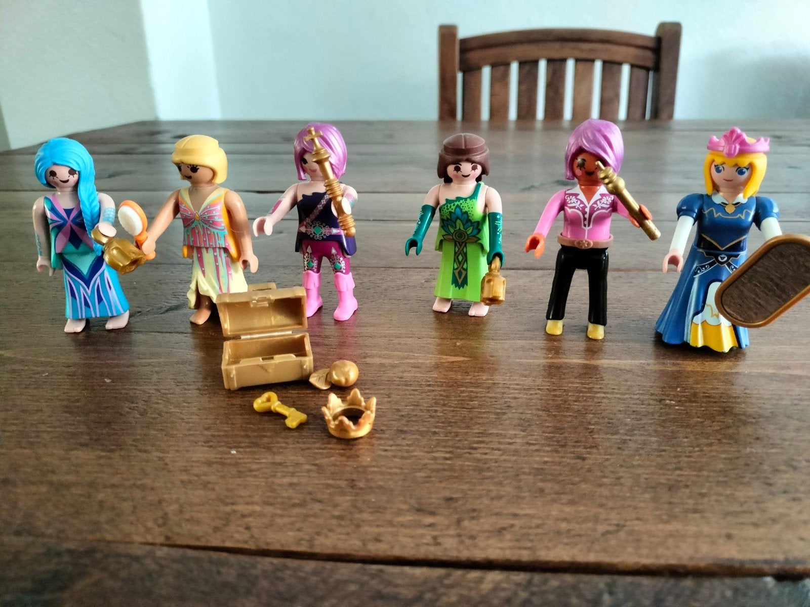 6 prinsessen Playmobil, Ophalen of Verzenden, Zo goed als nieuw