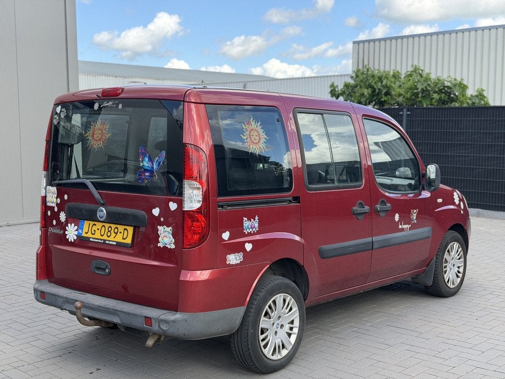 Fiat Doblò 1.4 Family | Airco | Trekhaak (bj 2006), Voorwielaandrijving, Stof, Gebruikt, 4 cilinders