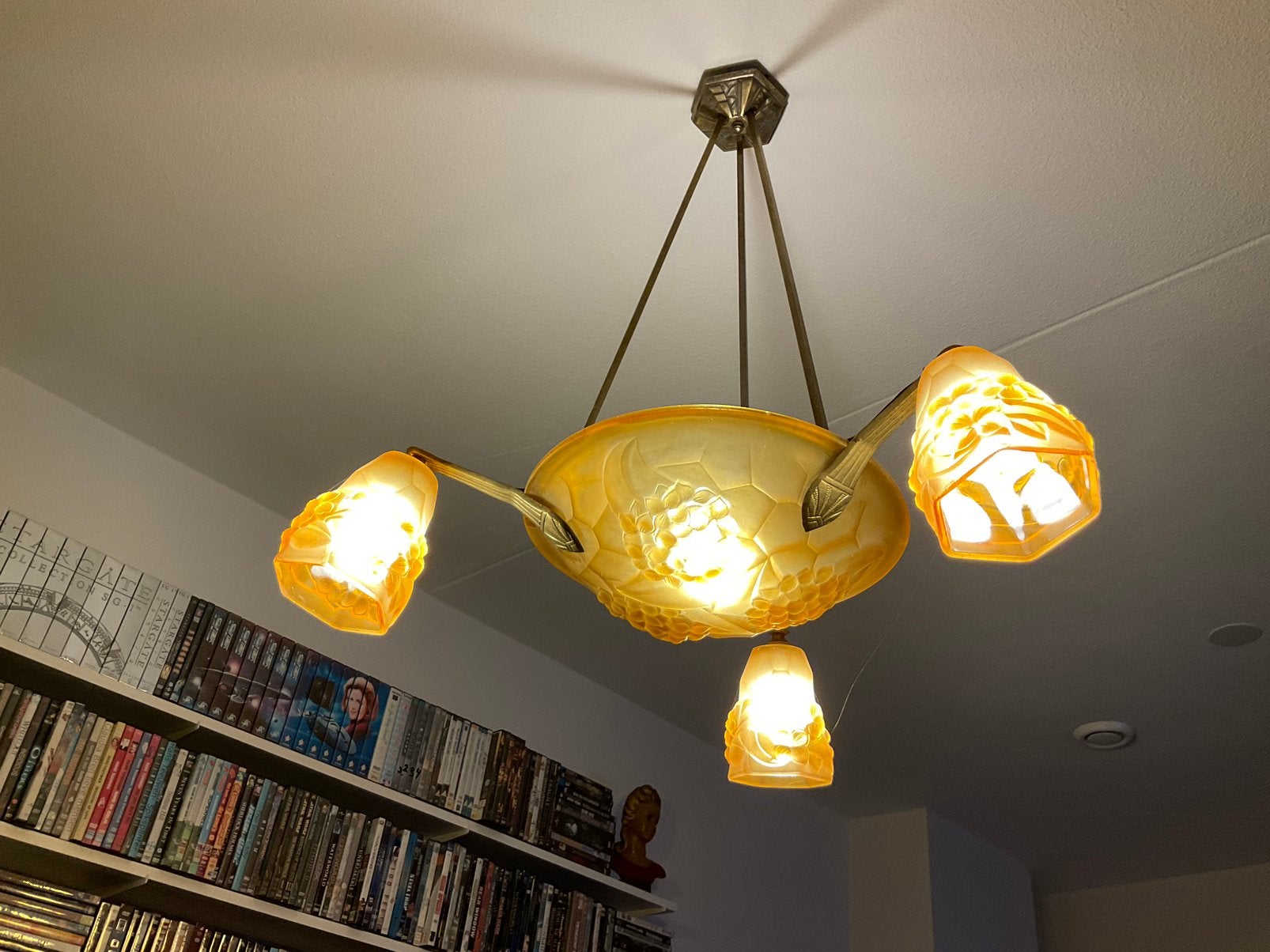 Art deco luster, Antiek en Kunst, Ophalen of Verzenden