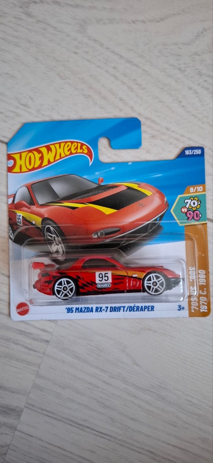 Hot Wheels '95 Mazda RX-7 Drift, Ophalen of Verzenden