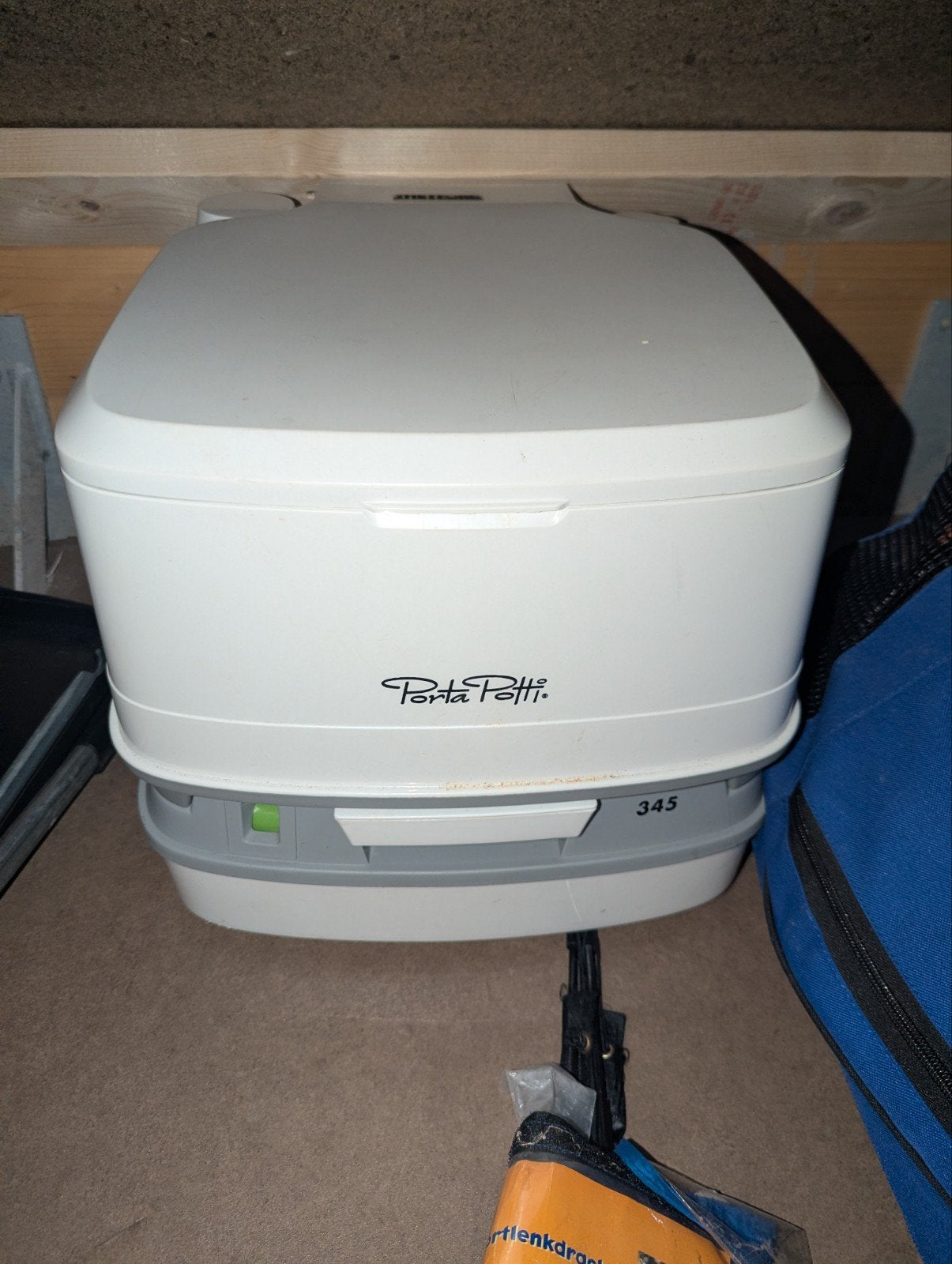 Porta Potti 345 draagbaar toilet i.z.g.st. (was 70 Euro), Ophalen of Verzenden, Zo goed als nieuw