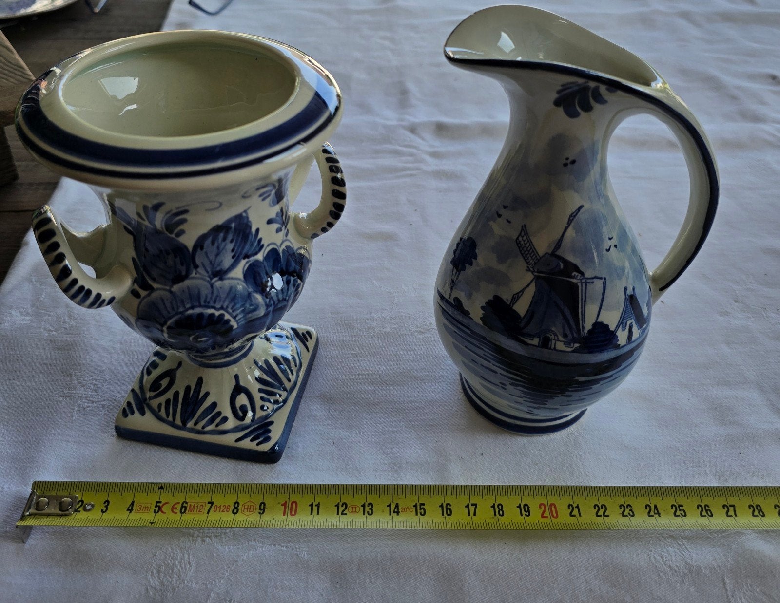 Delfs blauw vazen., Ophalen of Verzenden